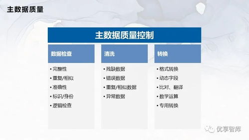 企業主數據管理總體架構 系統邏輯架構項目解決方案